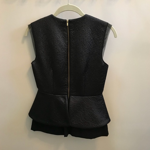 DVF Delian Peplum Top (US 0) - Picture 3 of 5